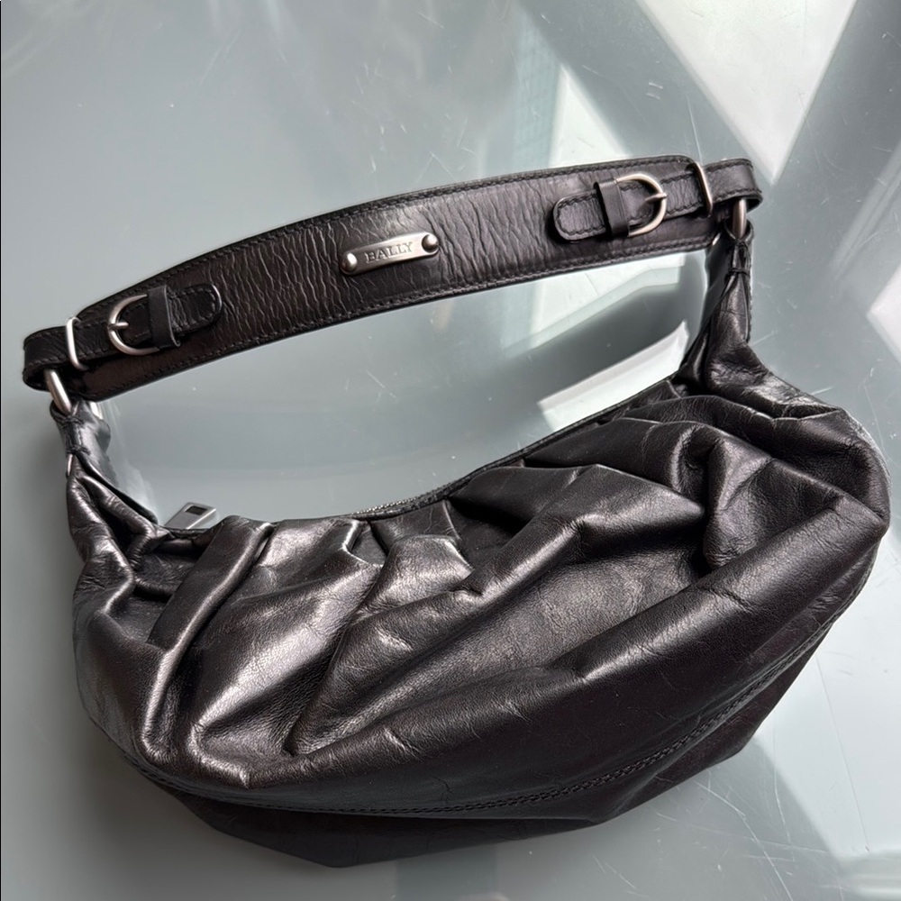 Bally Black Leather Bag - Picture 5 of 13
